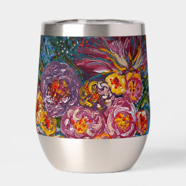 ワインのタンブラー熱または冷たい温度