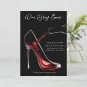 ワインのテイスティングイベント – スティレットとワイン 招待状 (スタンド正面)