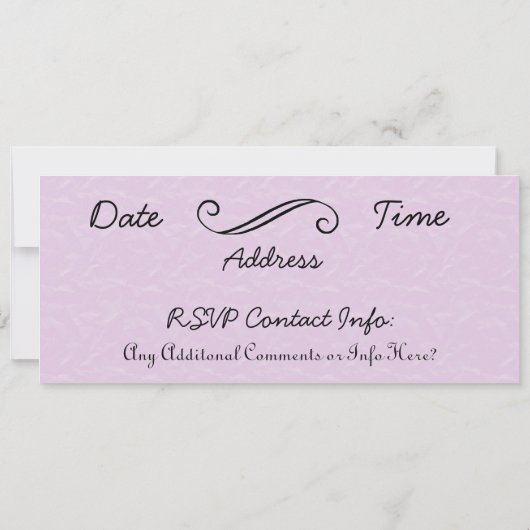 ワインのテイスティングシャワーまたはパーティの招待状ブドウ 招待状 (裏面)