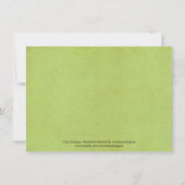 ワインのテーマの保存日付カード セーブザデート (裏面)