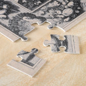 ワインのバッカス神 ジグソーパズル (側面)