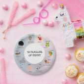 ワインのパソバープレートを浸す ペーパープレート (パーティー)