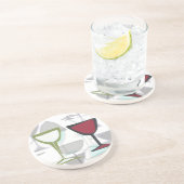 ワインのパネルのコースター コースター (側面)