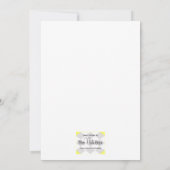 ワインのパーティの招待状 招待状 (裏面)