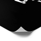 ワインのパートナーおもしろいドリンクPun Dark BG ポスター (角)