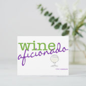 ワインのファン ポストカード (スタンド正面)