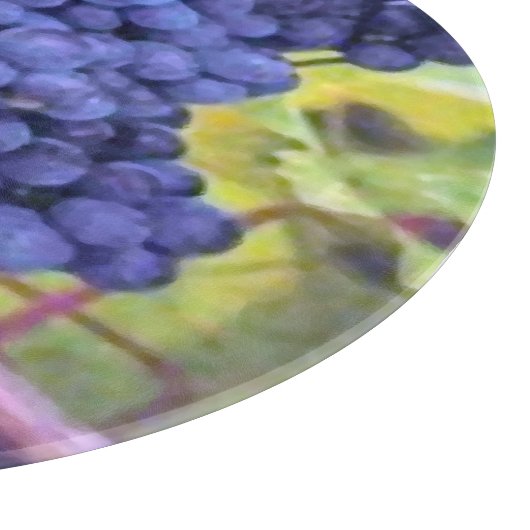 ワインのブドウ古い世界のスタイル カッティングボード (角)