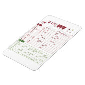 ワインのペアリング マグネット (左側)