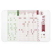 ワインのペアリング マグネット (横)