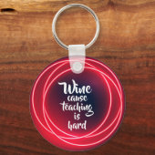 ワインの原教え因は懸命 キーホルダー (裏面)