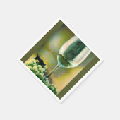 ワインの反射 スタンダードカクテルナプキン (角)