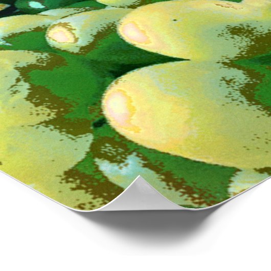 ワインの反射 ポスター (角)