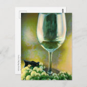 ワインの反射 ポストカード (正面/裏面)