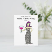 ワインの口やかましい女のイベント 招待状 (スタンド正面)