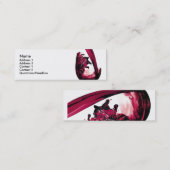 ワインの名刺 スキニー名刺 (正面/裏面)