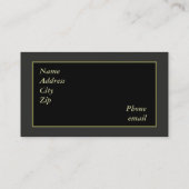 ワインの名刺 名刺 (裏面)