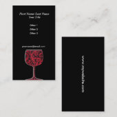 ワインの名刺 名刺 (正面/裏面)