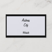 ワインの名刺 名刺 (裏面)