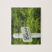 ワインの地下室（洞窟）を指す標識 ジグソーパズル (縦)