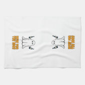 ワインの夜ここにボスハロウィーンタオル キッチンタオル (横)