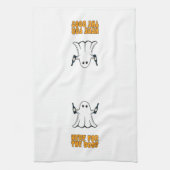 ワインの夜ここにボスハロウィーンタオル キッチンタオル (縦)