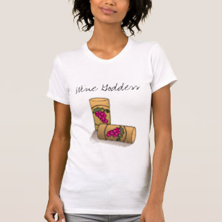ワインの女神 Tシャツ