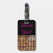 ワインの愛 ラゲッジタグ (裏面縦)