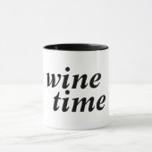 ワインの時間マグ マグカップ (中央)