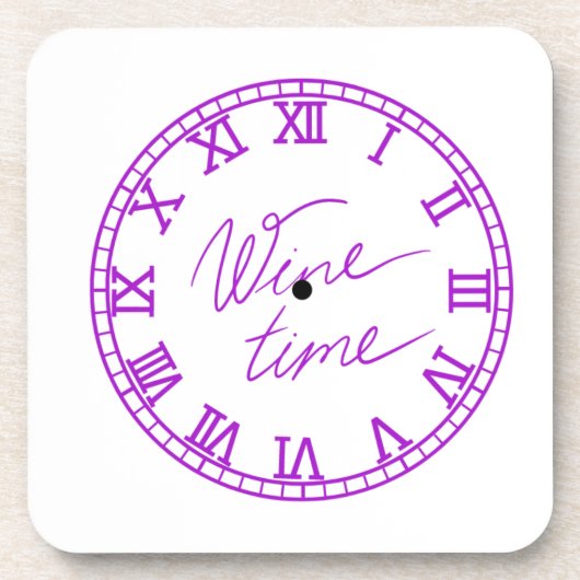 ワインの時間 コースター (正面)