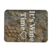 「ワインの時間」マグネット マグネット (横)