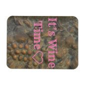 「ワインの時間」マグネット マグネット (横)