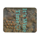 「ワインの時間」マグネット マグネット (横)