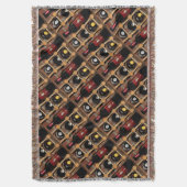 ワインの棚のブランケット スローブランケット (正面縦)