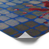 ワインの流出 ポスター (角)