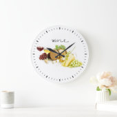 ワインの目利き時計 ラージ壁時計 (ホーム)