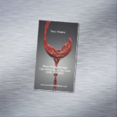 ワインの磁気名刺 マグネット名刺 (インサイチュ)