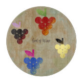 ワインの神アドニス カッティングボード (正面)