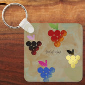 ワインの神アドニス キーホルダー (正面)