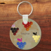 ワインの神アドニス キーホルダー (正面)