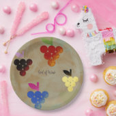 ワインの神アドニス ペーパープレート (パーティー)