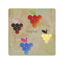 ワインの神アドニス メタルプリント