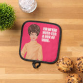 ワインの箱を飲む気分だ。 鍋敷き (トップダウン)