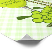 ワインの美味しさ ポスター (角)