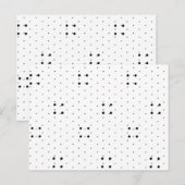 ワインの街,ホワイト ポストカード (正面/裏面)