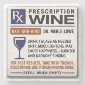 ワインの規定のコースター ストーンコースター (正面)