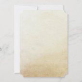 ワインの試飲の招待状(ヴィンテージ) v.1 招待状 (裏面)