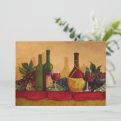 ワインの試飲の招待 招待状 (スタンド正面)