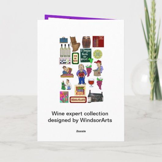 ワインの試飲 カード (裏面)