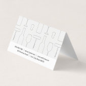 ワインの試飲 |ブドウ園 |ぶどう 名刺 (裏面)