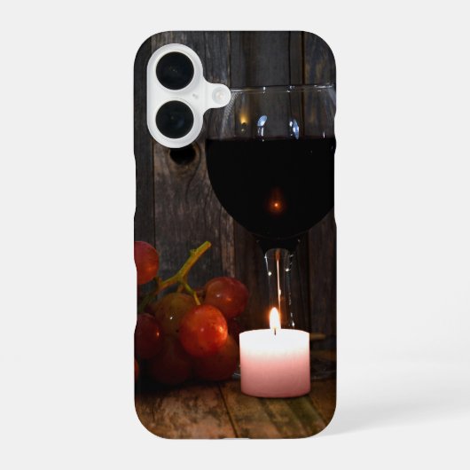 ワインの輝き iPhone 16ケース (裏面)